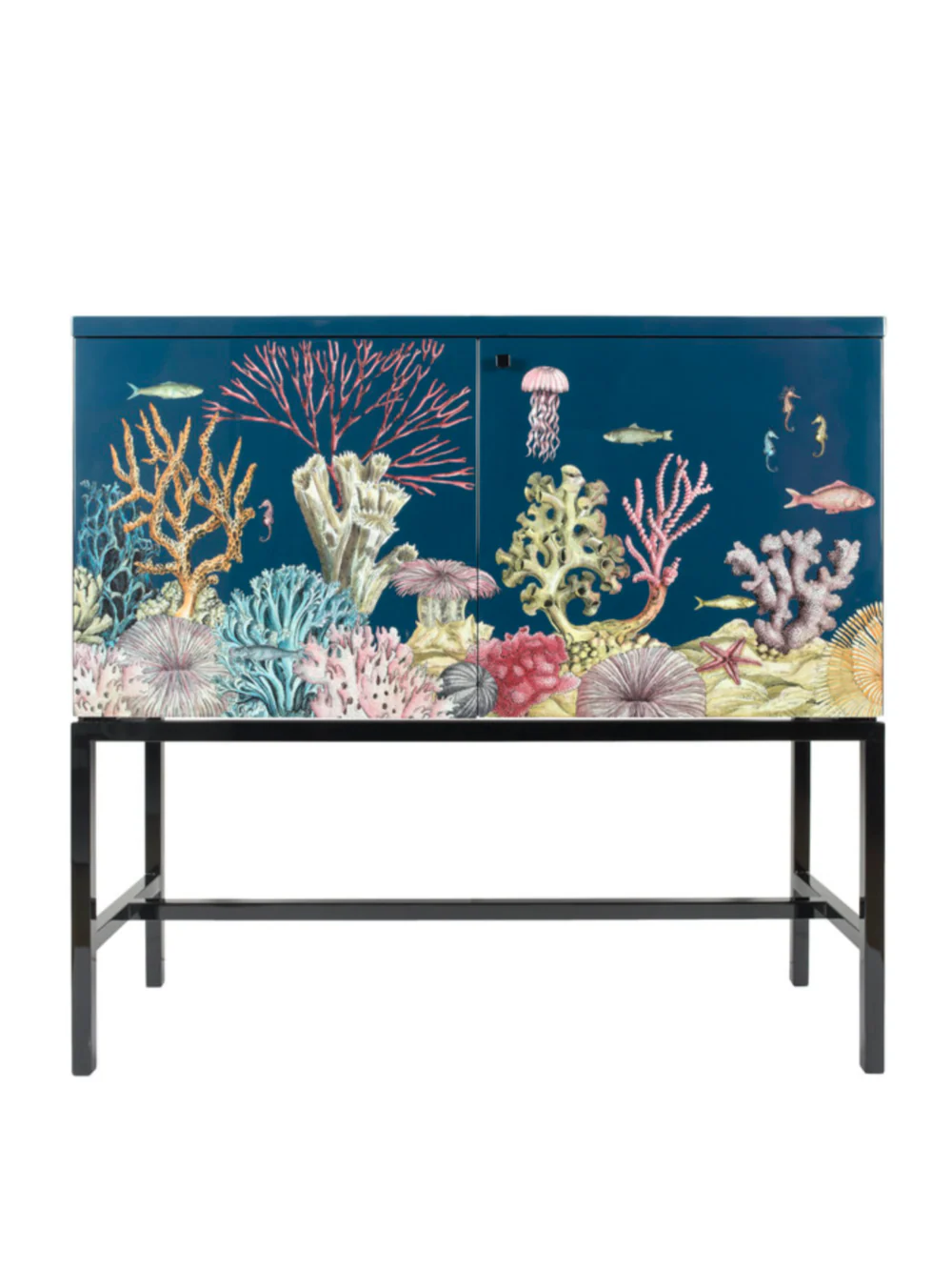 Fornasetti Raised Sideboard Fondo Marino Cabinet Multi - Image 2