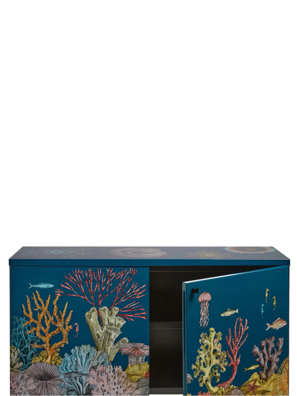 Fornasetti Raised Sideboard Fondo Marino Cabinet Multi - Image 3