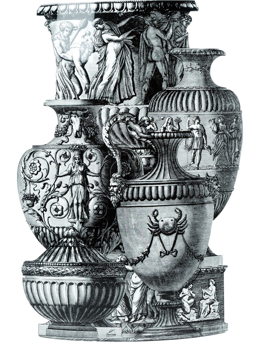 Fornasetti Urn umbrella stand