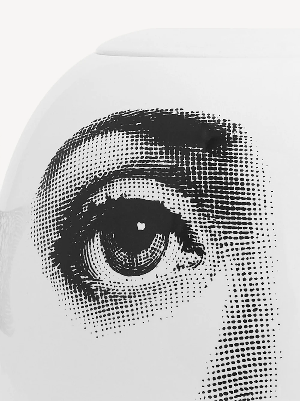 Fornasetti Vase Pesce Fish Black/White - Image 3