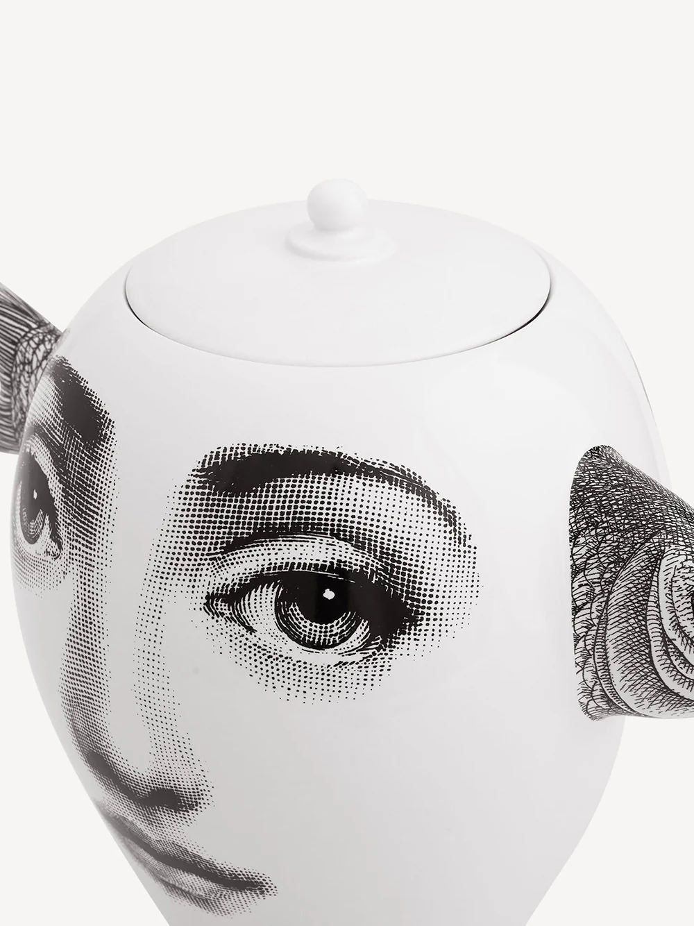 Fornasetti Vase Pesce Fish Black/White - Image 4