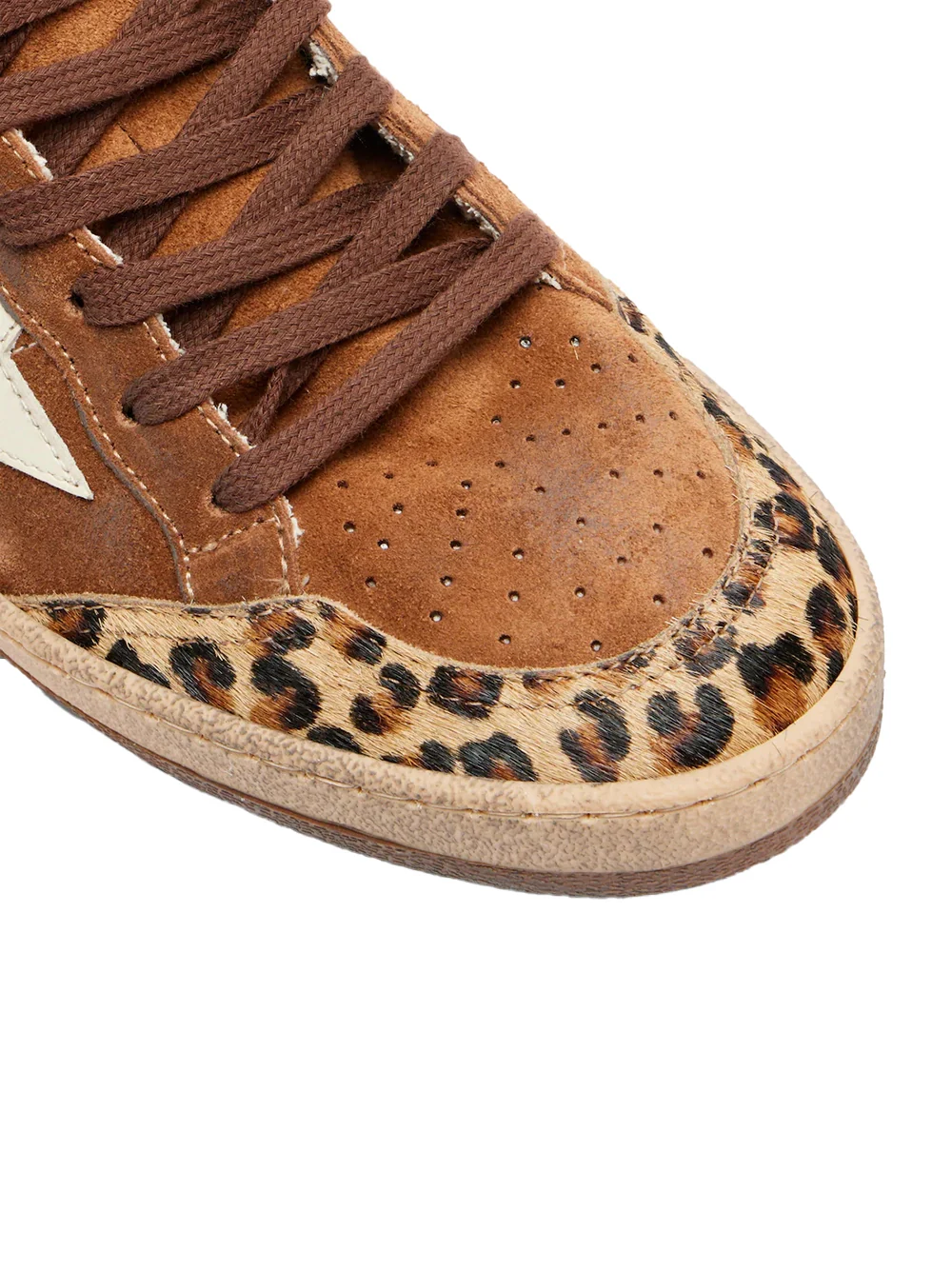 Golden Goose Ballstar Glitter Brown/Leo - Image 5