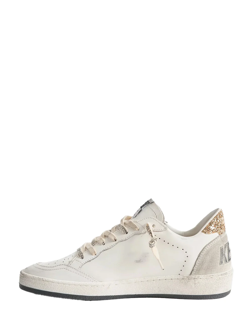 Golden Goose Ballstar Glitter White/Black - Image 4