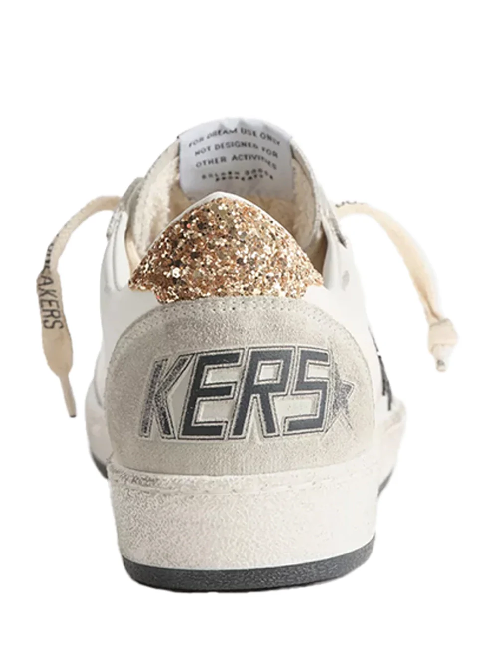 Golden Goose Ballstar Glitter White/Black - Image 5