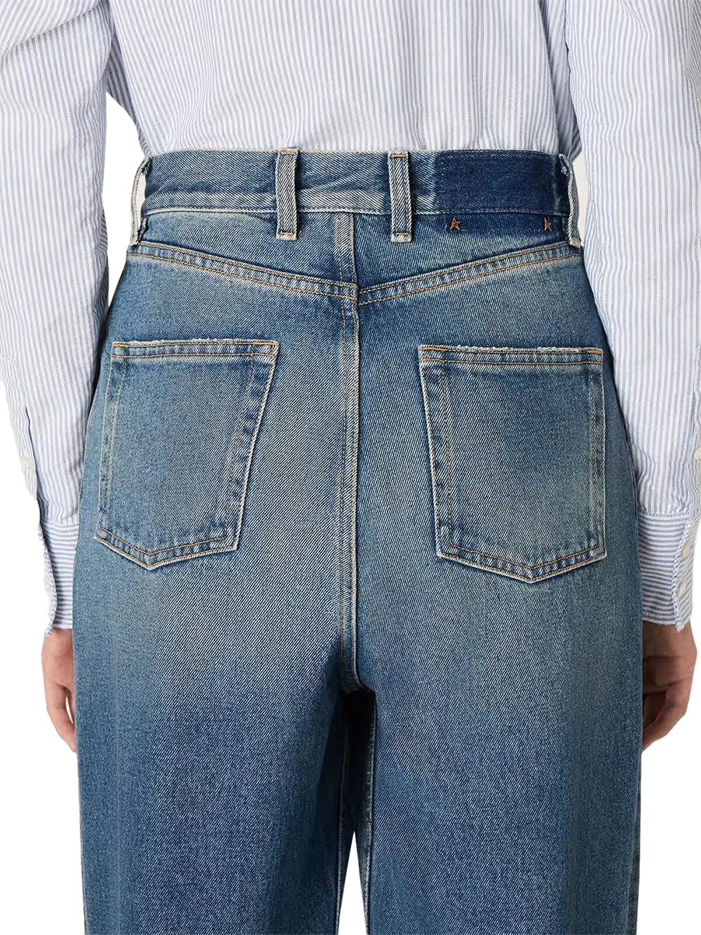 Golden Goose Boyfriend Jeans Light Blue - Image 5