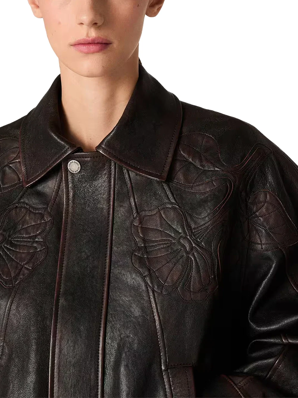 Golden Goose Jacket Dark Burgundy - Image 5