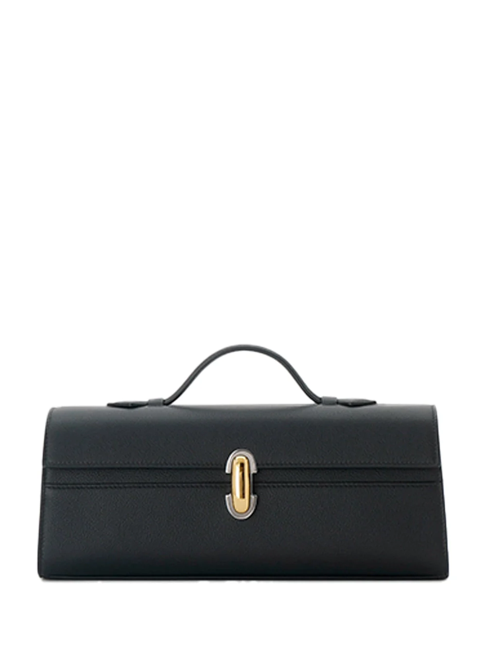 Savette Slim Symmetry Pochette Leather Black