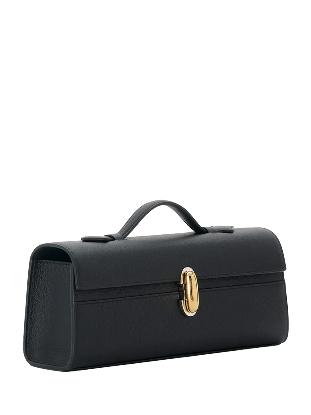 Savette Slim Symmetry Pochette Leather Black - Image 2