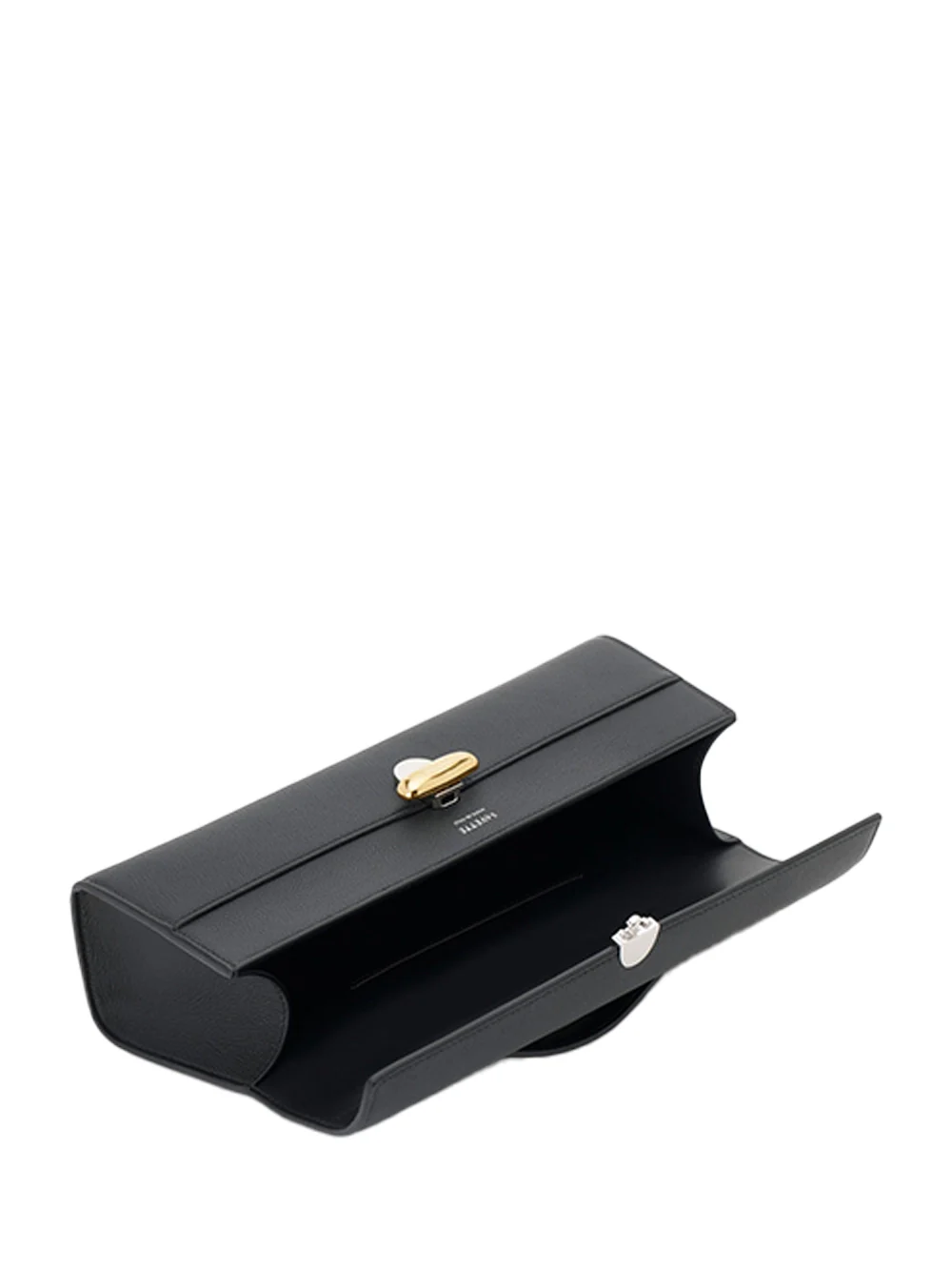 Savette Slim Symmetry Pochette Leather Black - Image 3