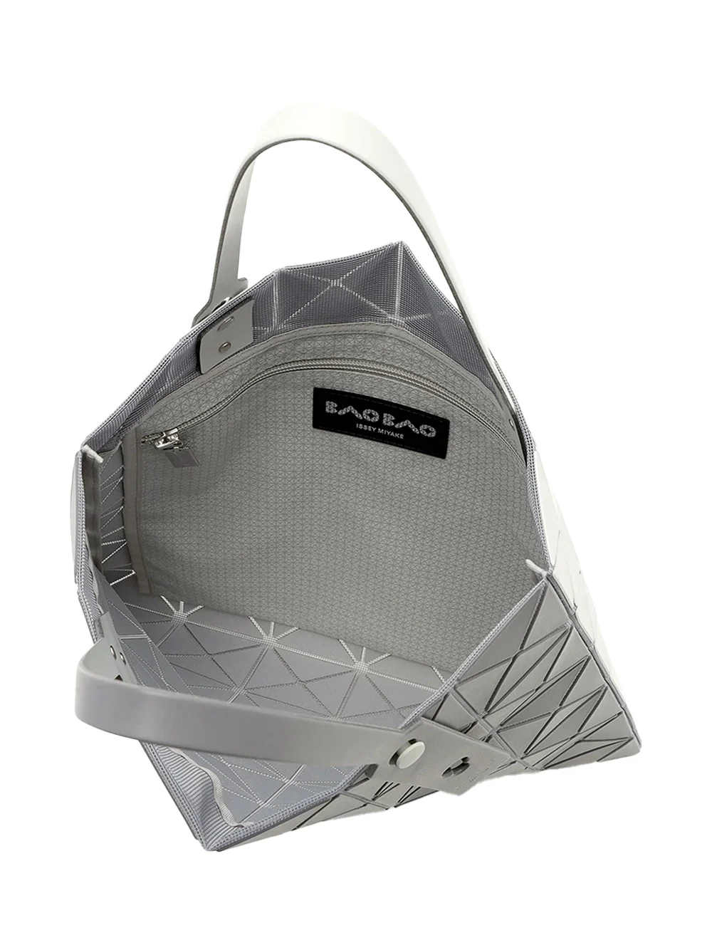 Issey Miyake Bao Bao Bag Grey/White - Image 4