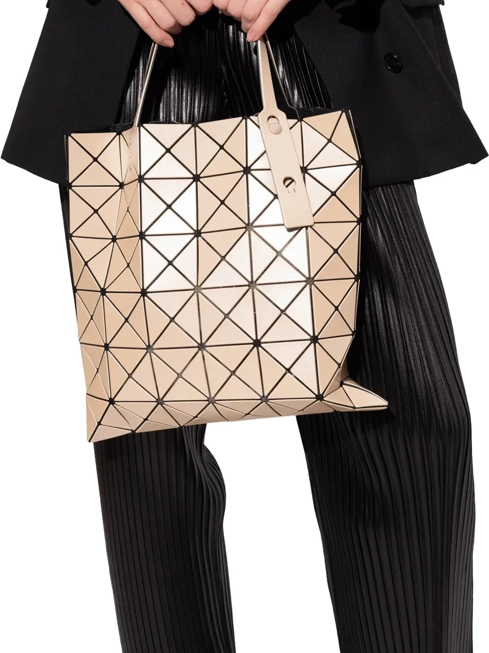Issey Miyake Bao Bao Bag Beige - Image 2