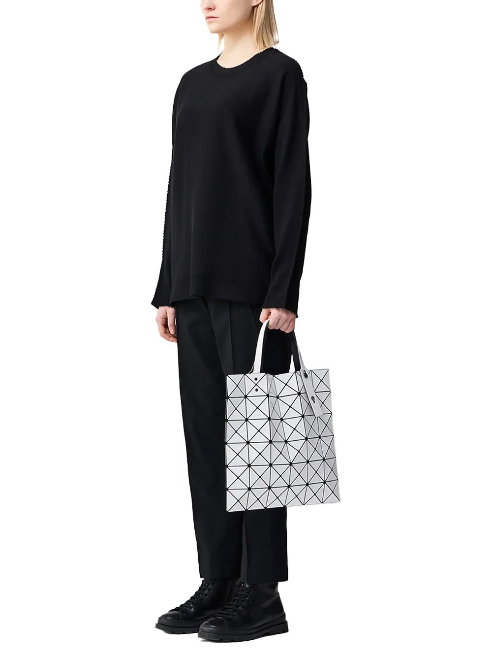 Issey Miyake Bao Bao Bag Silver - Image 3