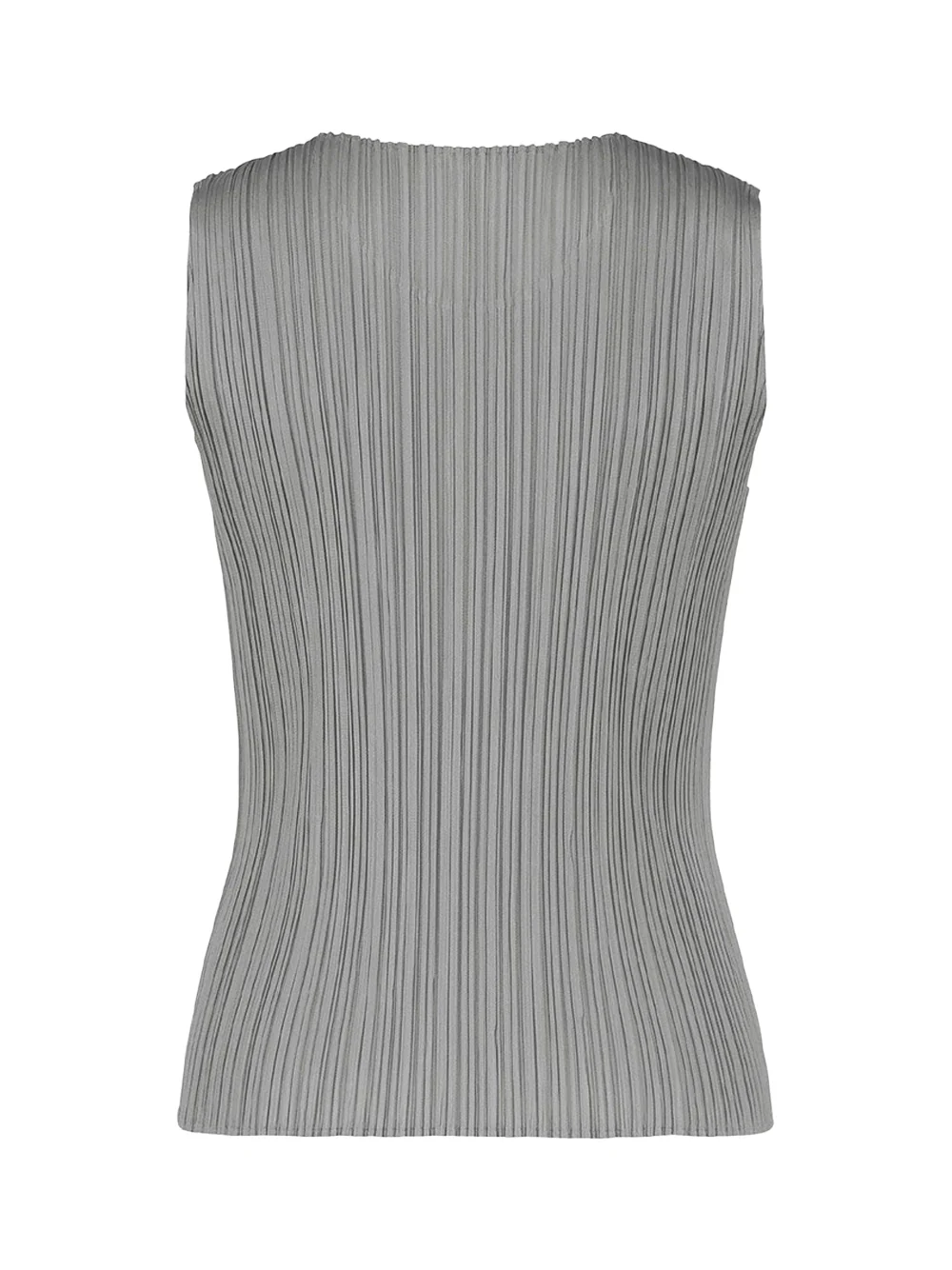 Issey Miyake Pleats Please Basics Top Grey - Image 2