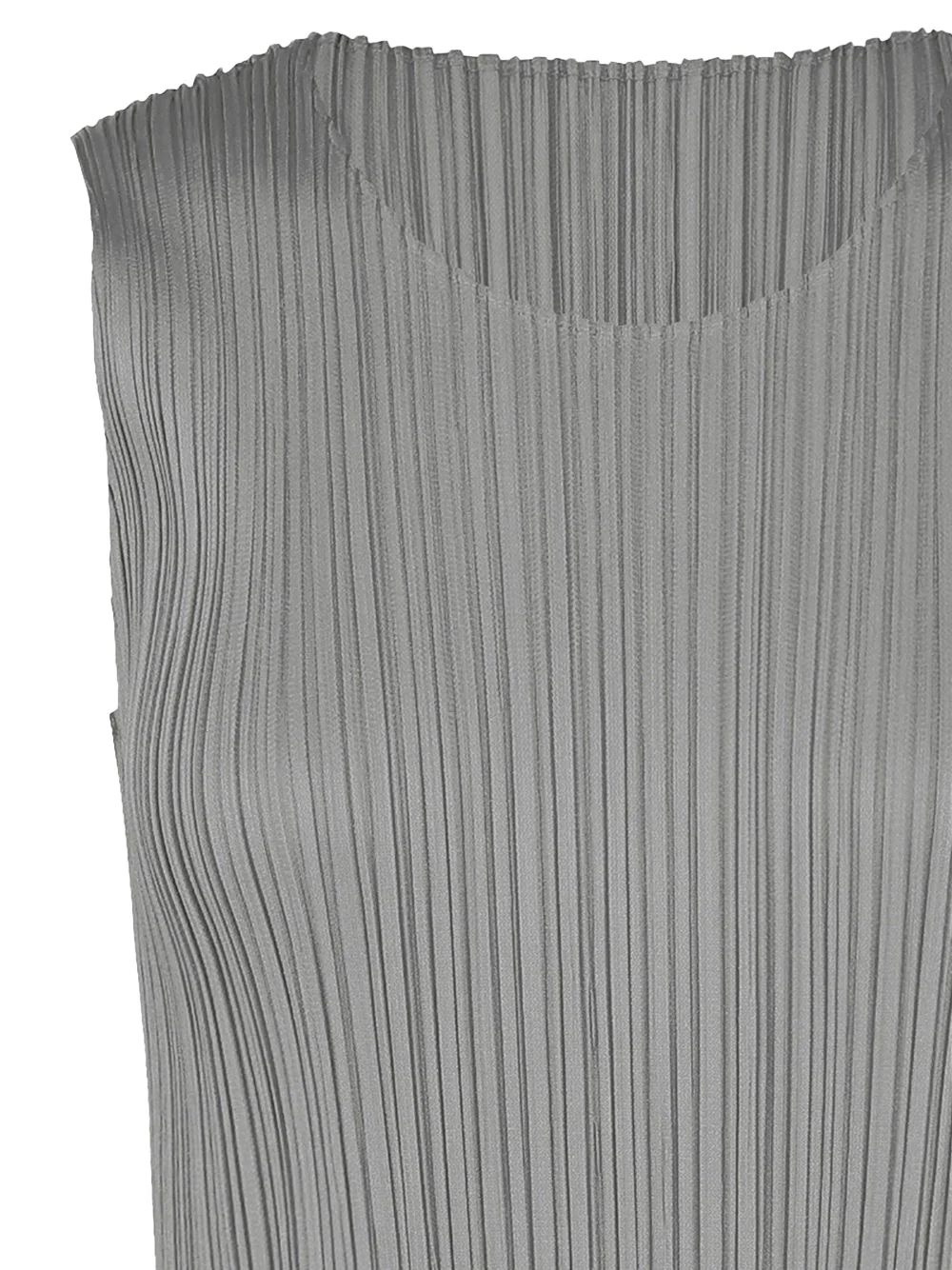 Issey Miyake Pleats Please Basics Top Grey - Image 3