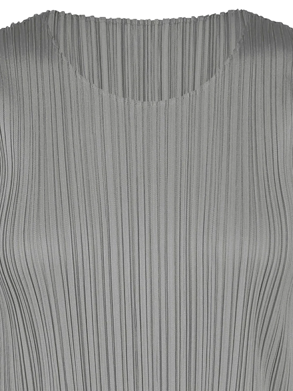 Issey Miyake Pleats Please Basics Top Grey - Image 4