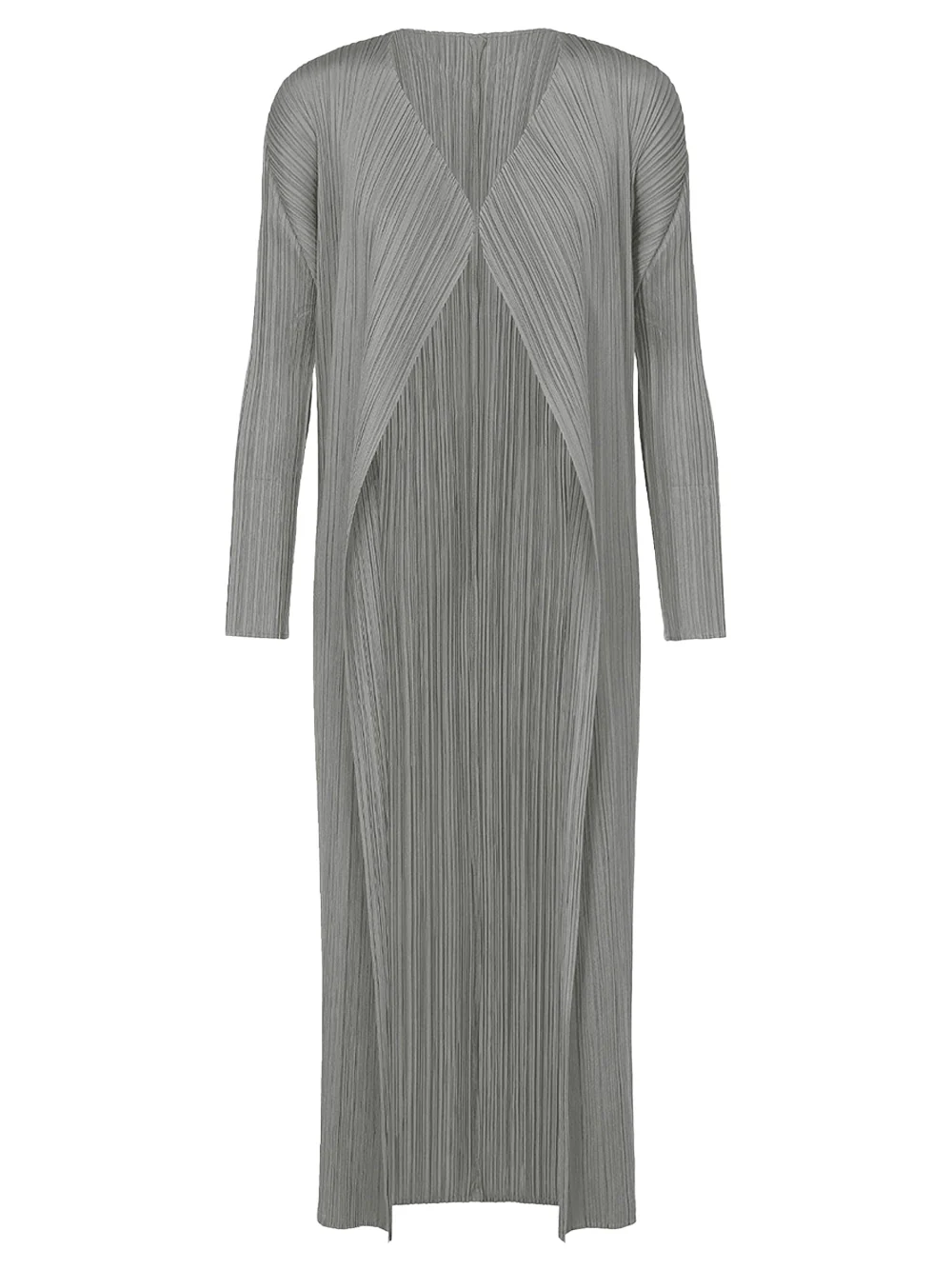 Issey Miyake Pleats Please Coat Grey