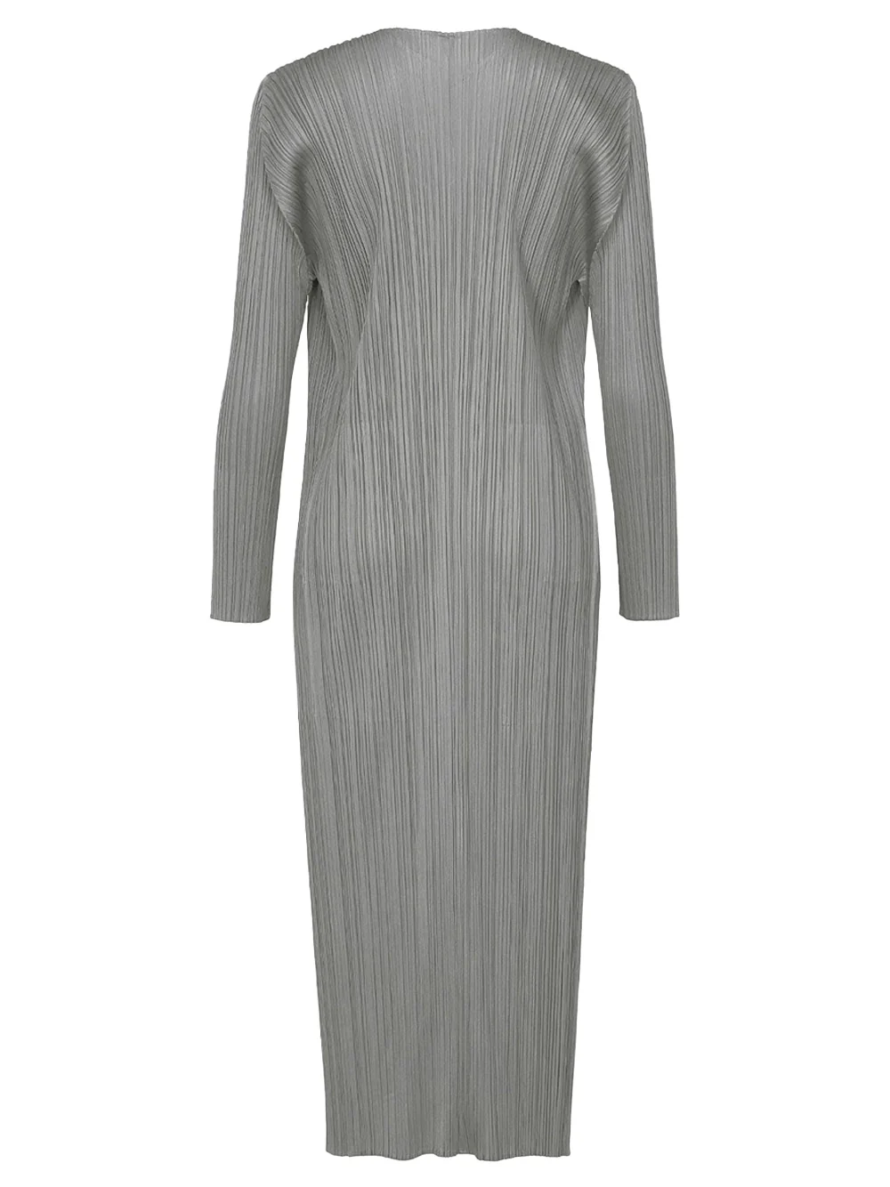 Issey Miyake Pleats Please Coat Grey - Image 2