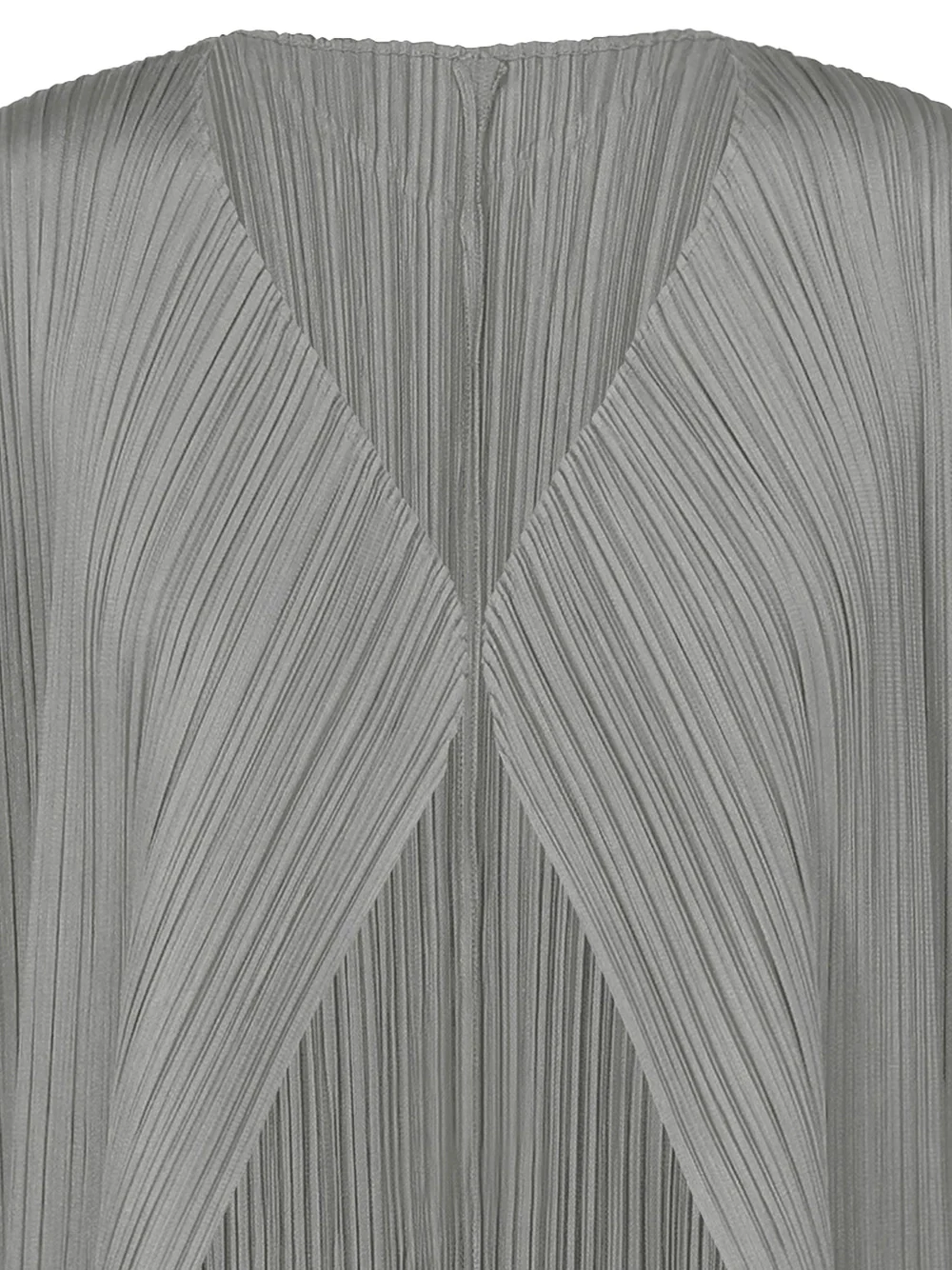 Issey Miyake Pleats Please Coat Grey - Image 3