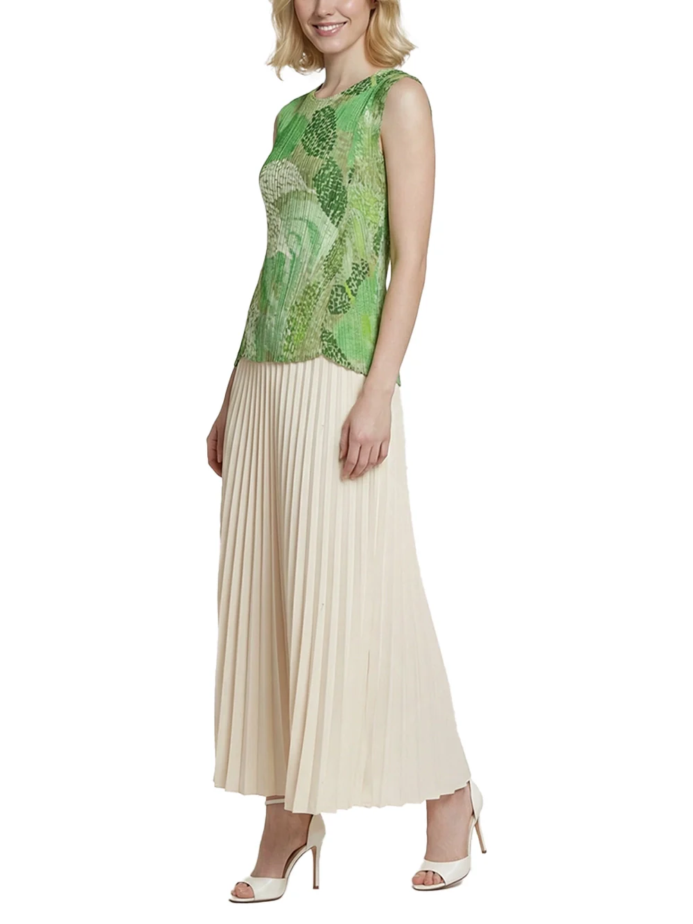 Issey Miyake Pleats Please Foggy Top Grass Green - Image 4