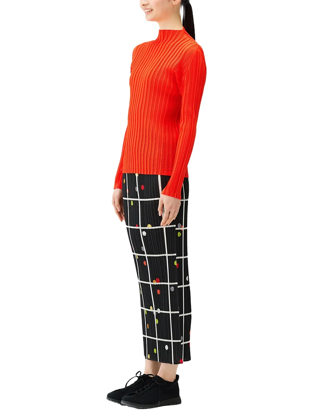 Issey Miyake Pleats Please Skirt Black - Image 3