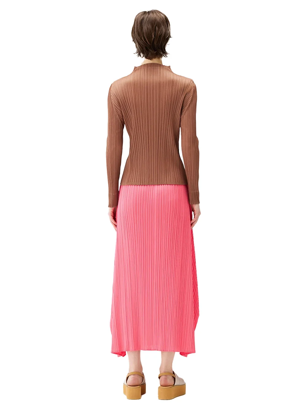 Issey Miyake Pleats Please Skirt Pink - Image 5