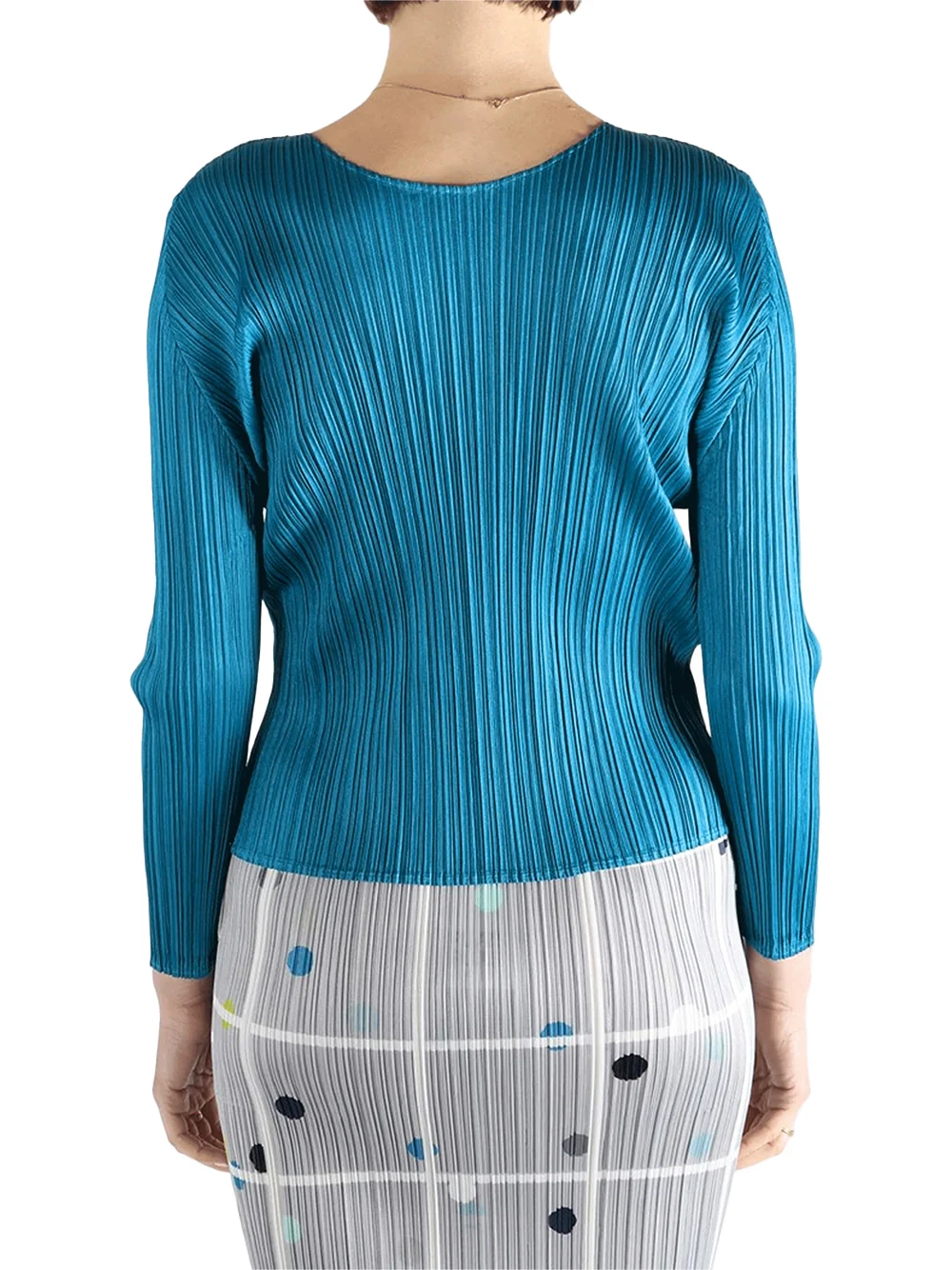 Issey Miyake Pleats Please Top Deep Blue - Image 5