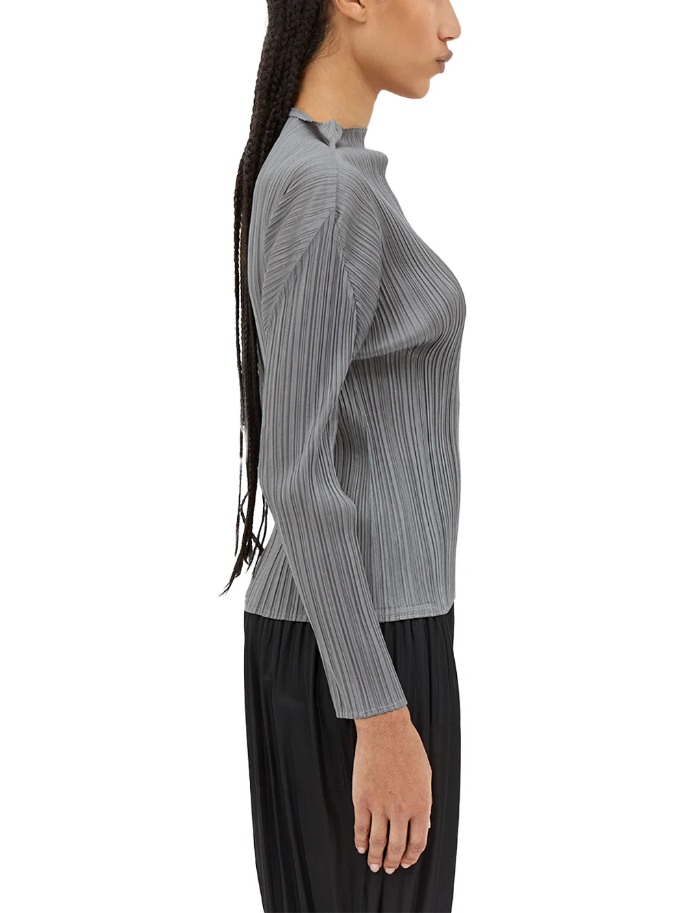 Issey Miyake Pleats Please Top Grey - Image 5