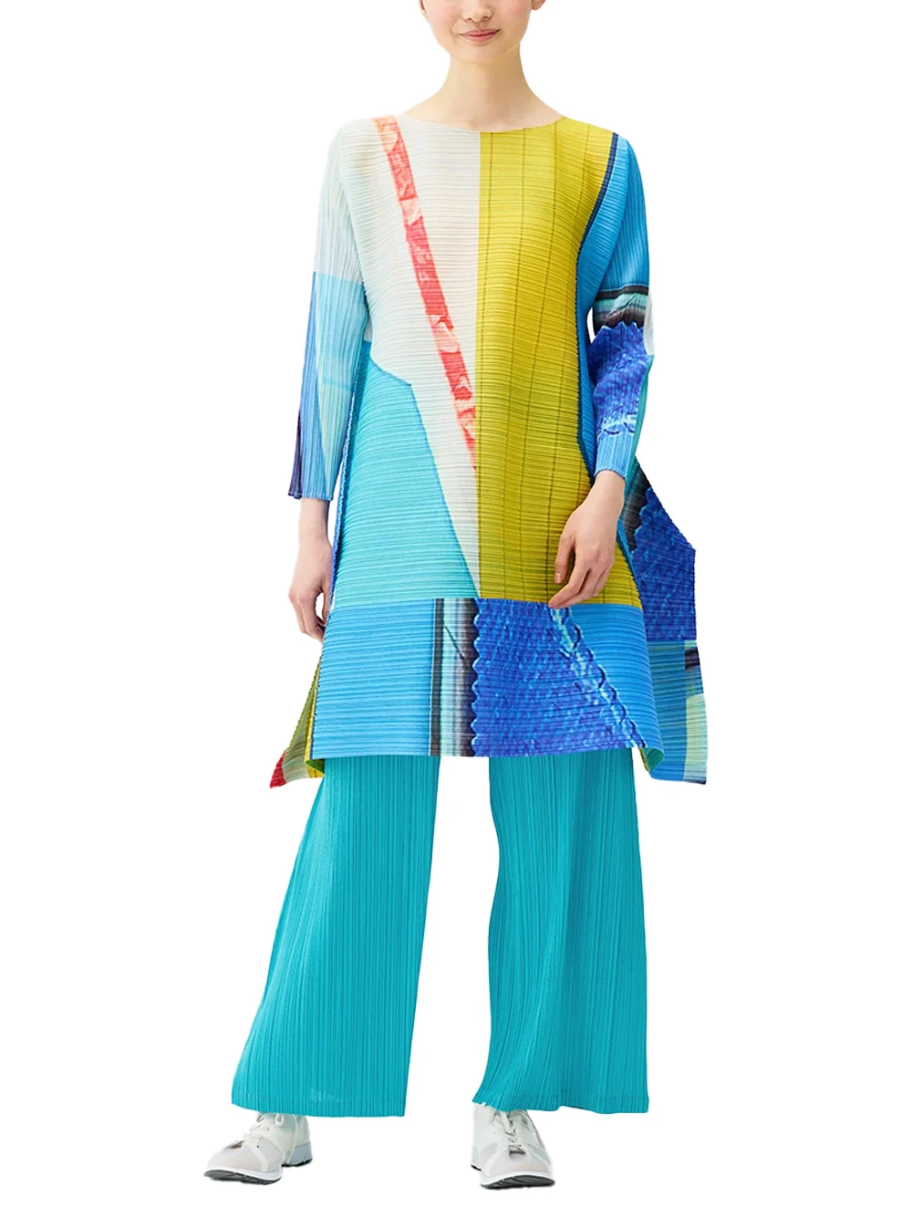 Issey Miyake Pleats Please Top Multi - Image 3