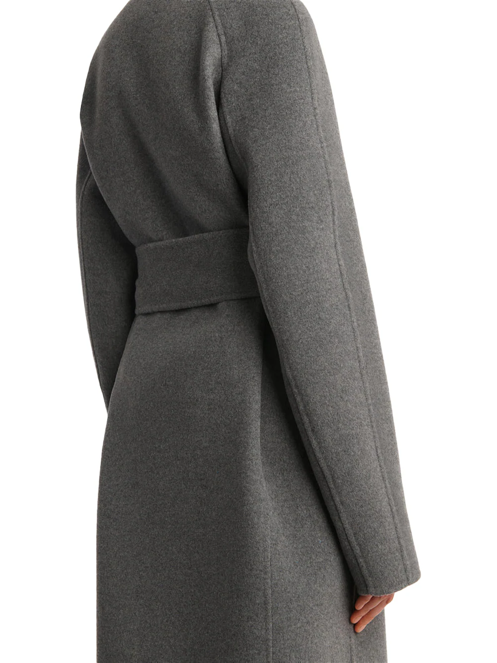 Khaite Women Deena Coat Grey melange - Image 8