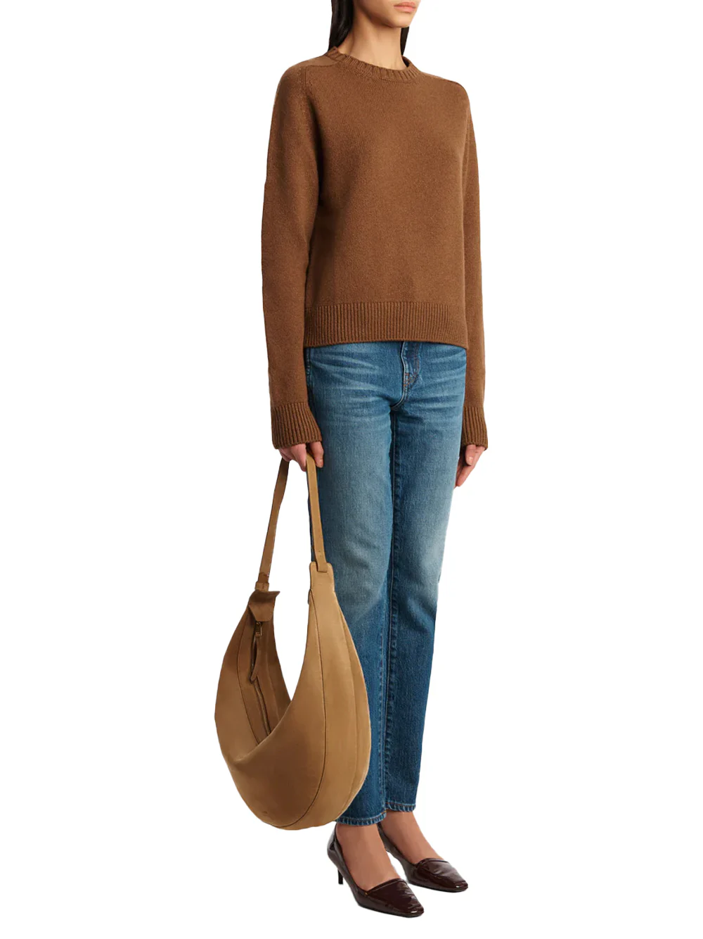 Khaite Nera Sweater Maple - Image 3