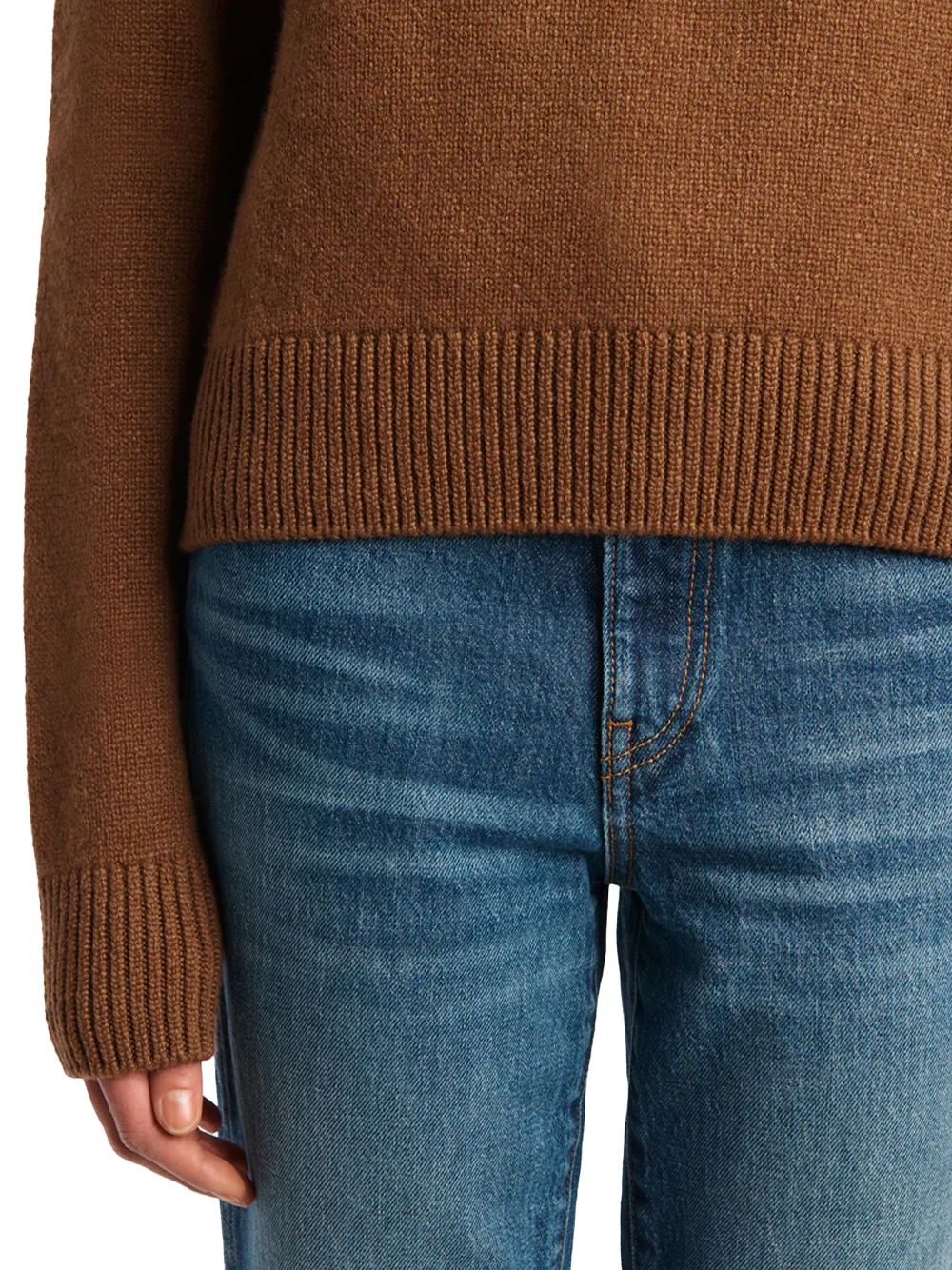 Khaite Nera Sweater Maple - Image 7