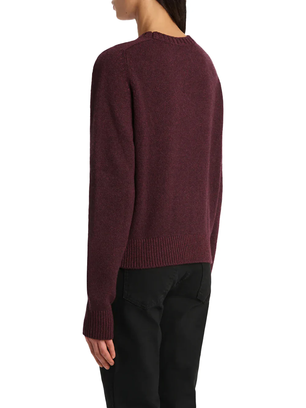 Khaite Nera Sweater Plum - Image 5