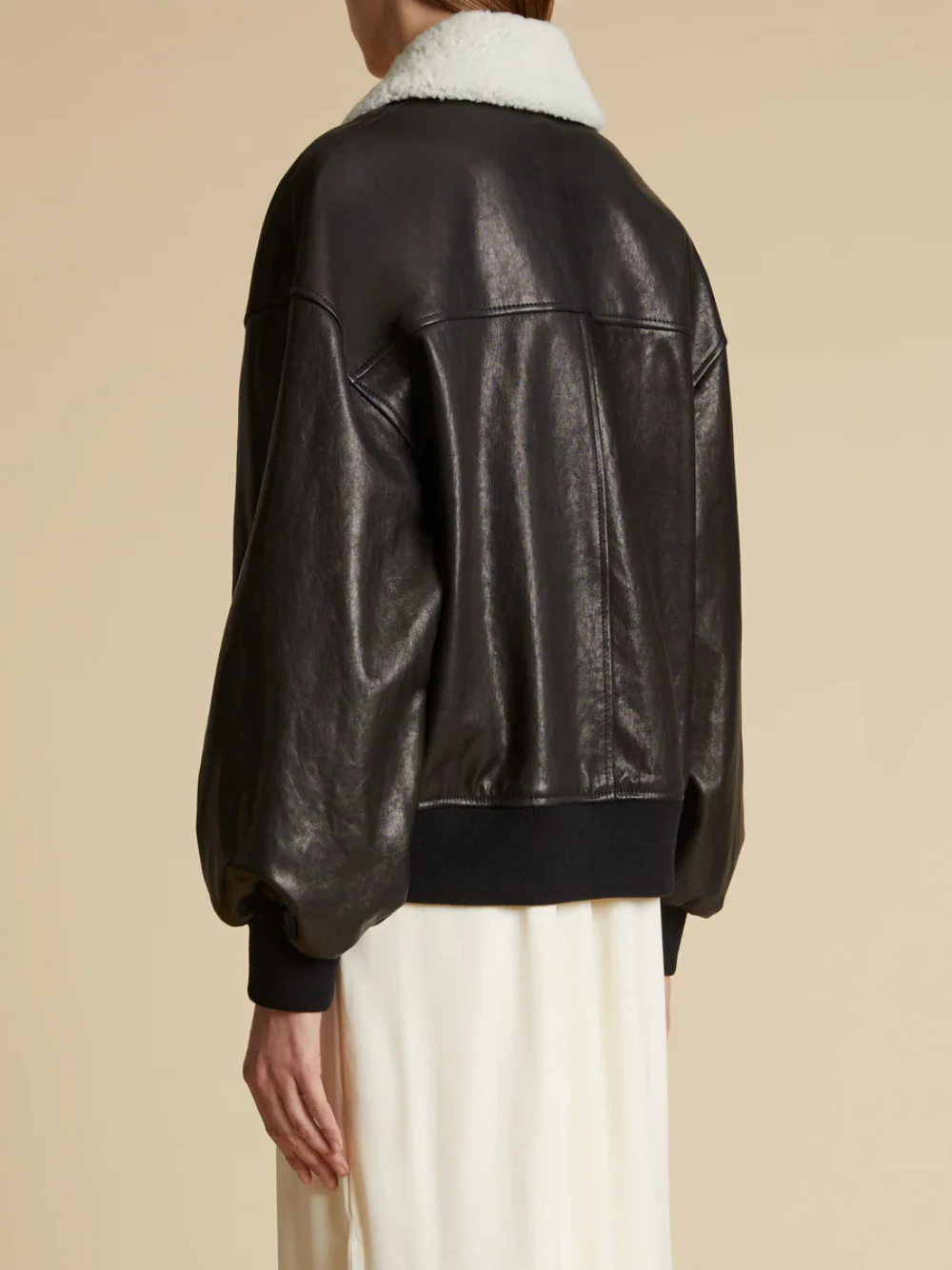 KHAITE Shellar Leather Jacket - Image 4