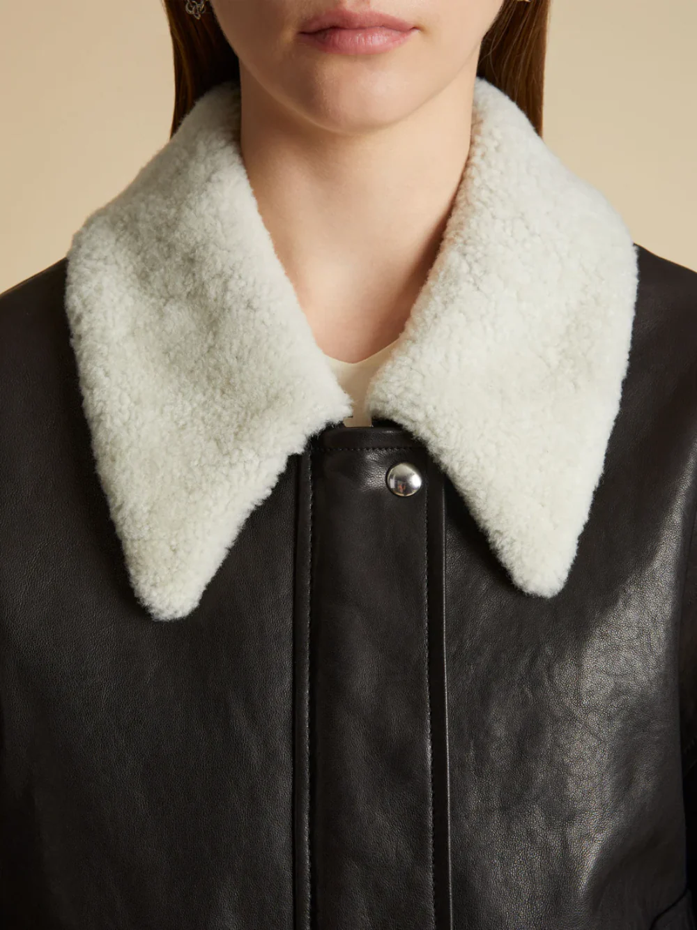 KHAITE Shellar Leather Jacket - Image 5