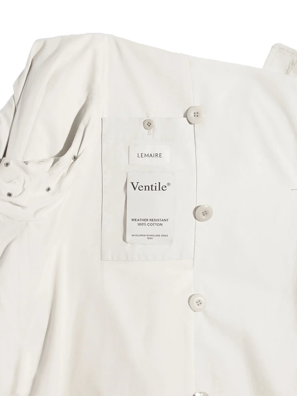 Lemaire Car Coat Soja - Image 7