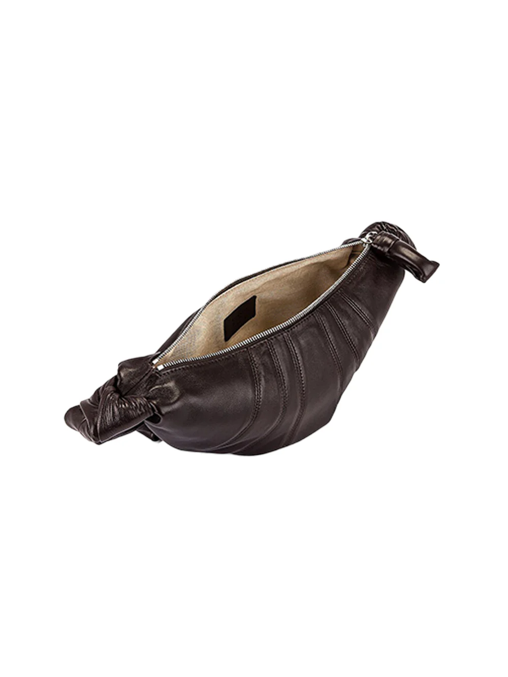 Lemaire small croissant bag Dark choc - Image 4