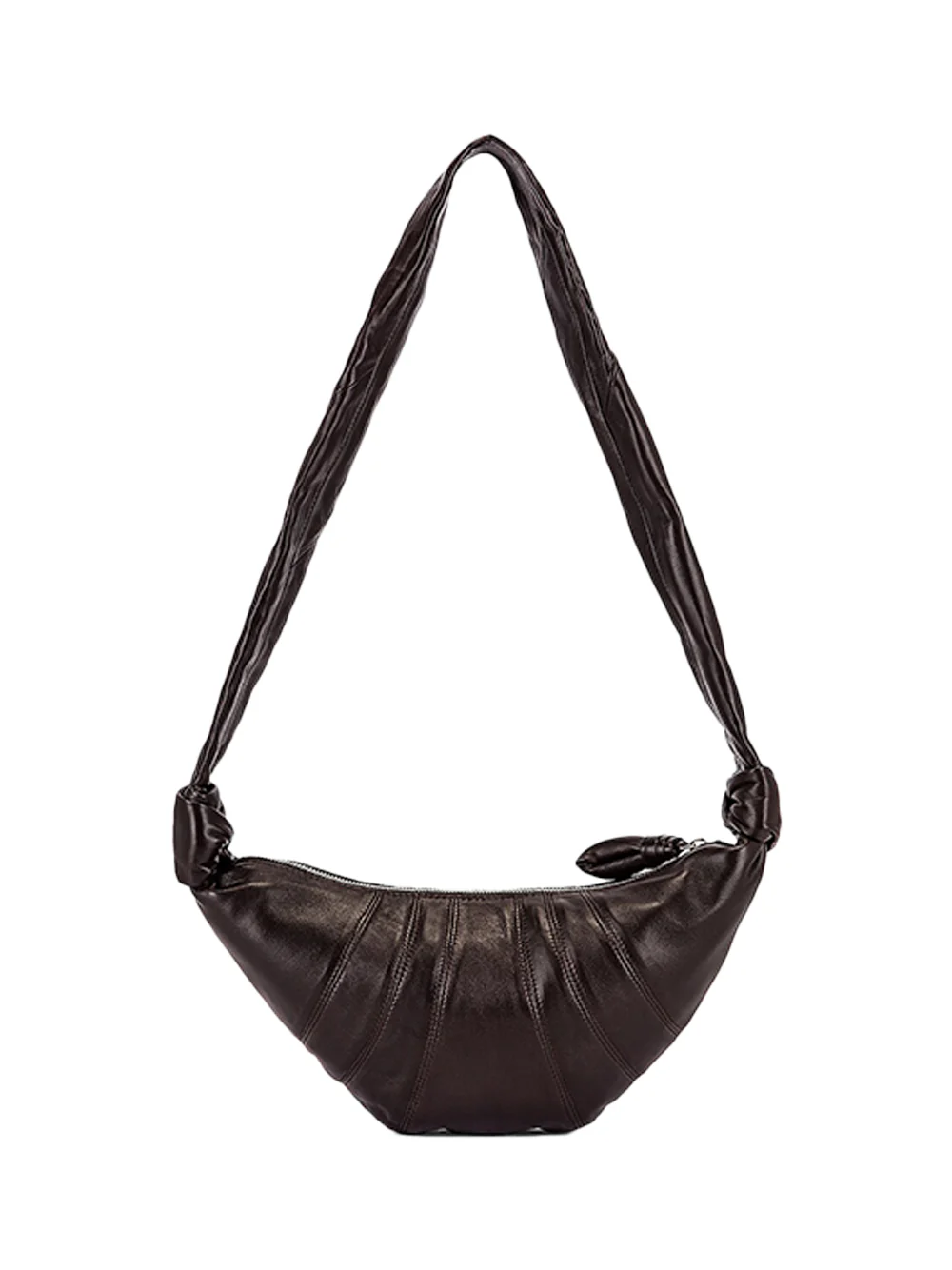 Lemaire small croissant bag Dark choc - Image 5
