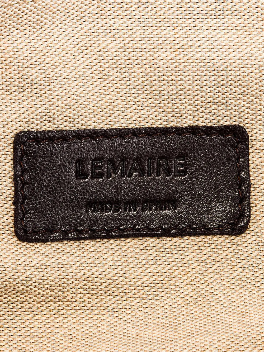 Lemaire small croissant bag Dark choc - Image 7