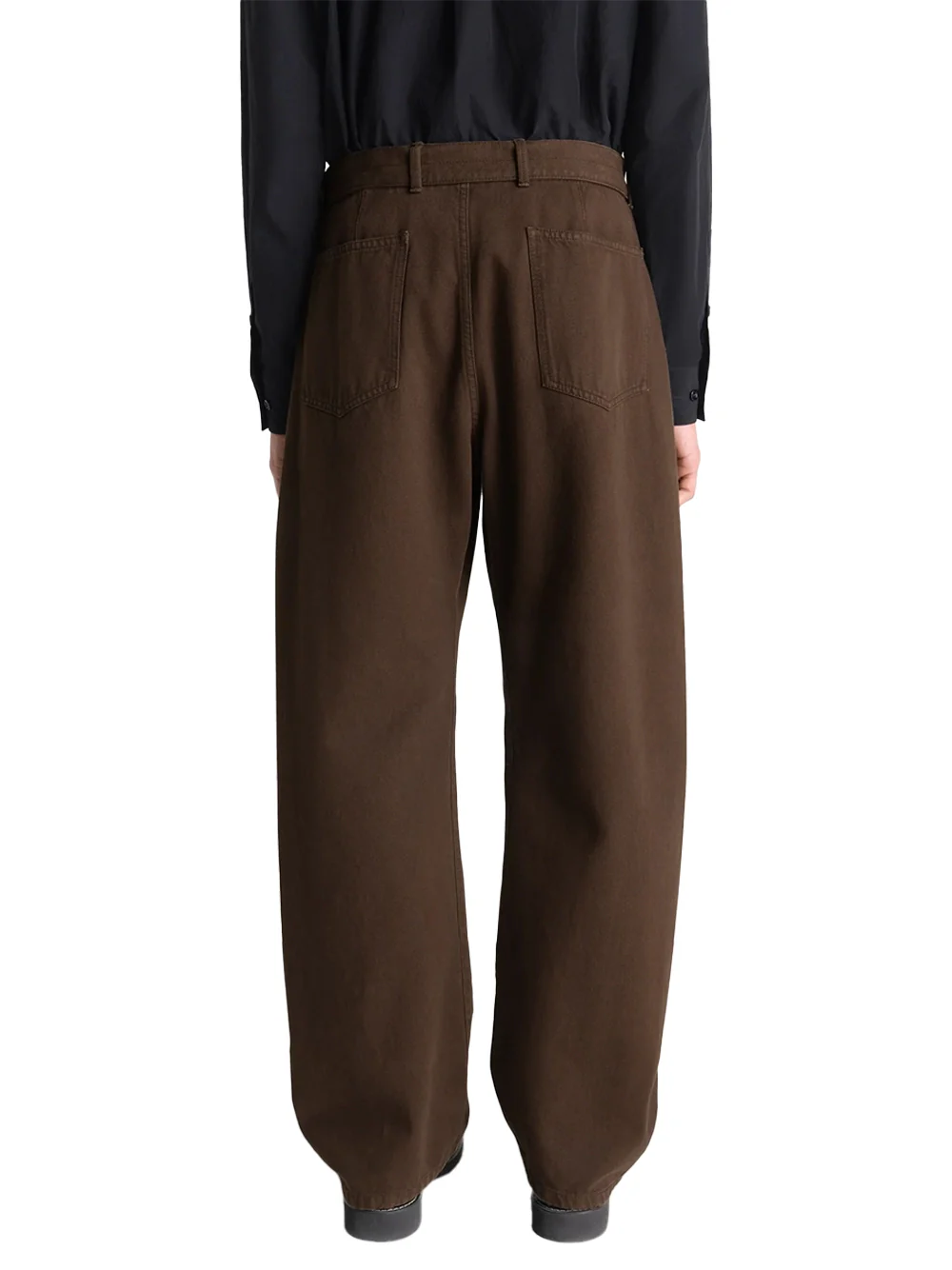 Lemaire Twisted Belted Pants Cacao - Image 5