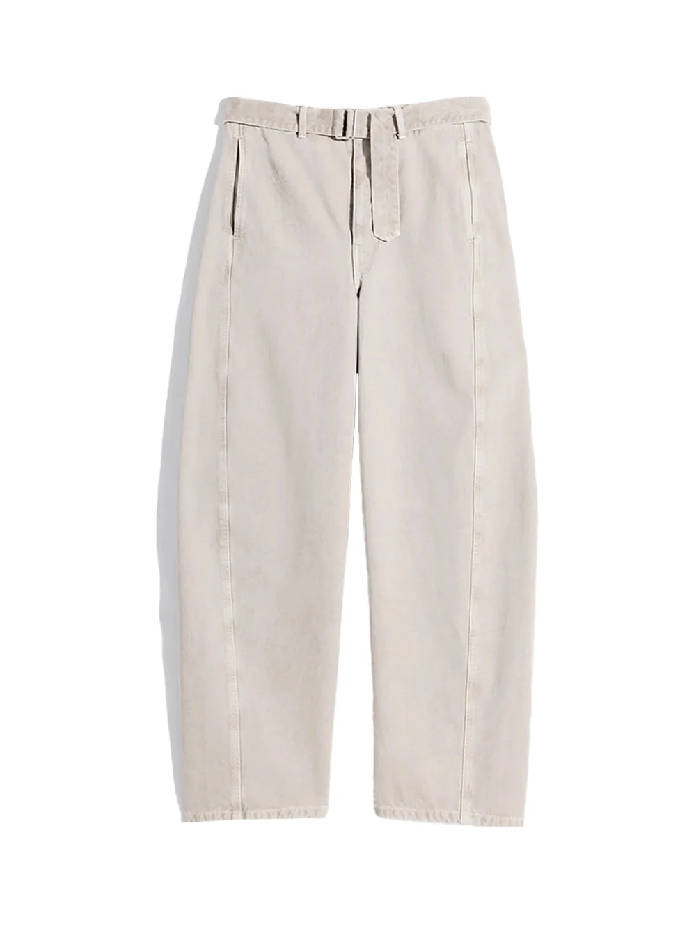 Lemaire Twisted Belted Pants Moonstone