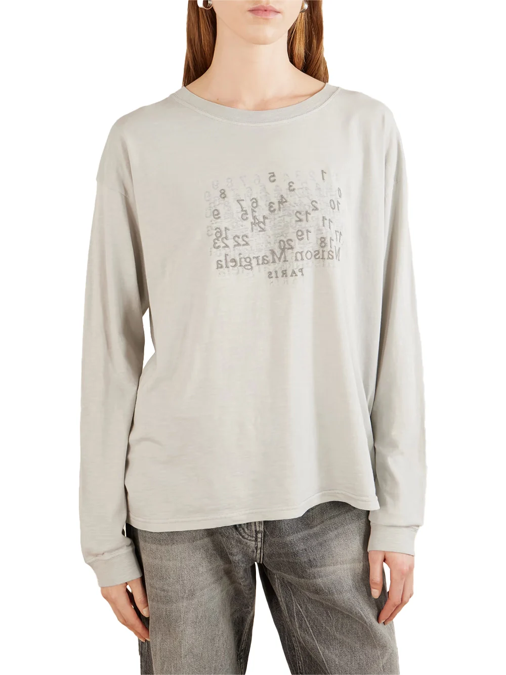 Maison Margiela Logo T-Shirt Ash - Image 4