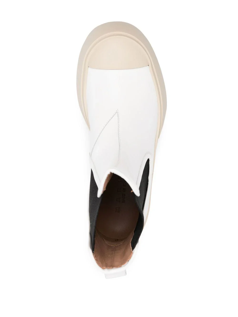 Marni Pablo Chelsea Boots in White - Image 4
