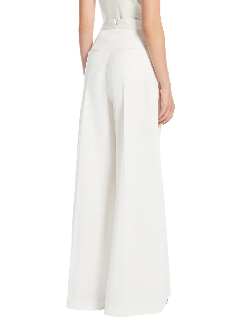 Max Mara Chenzia Trousers White - Image 5