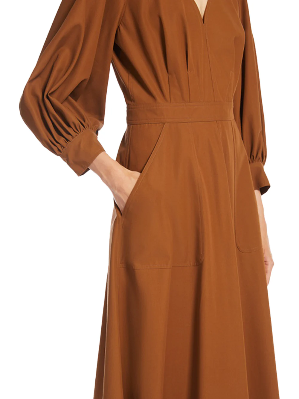 Max Mara pedaggi dress Tobacco - Image 6