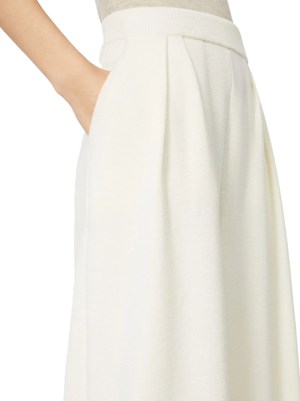 Max Mara Mxmbora Knitted Trouser Silk - Image 4