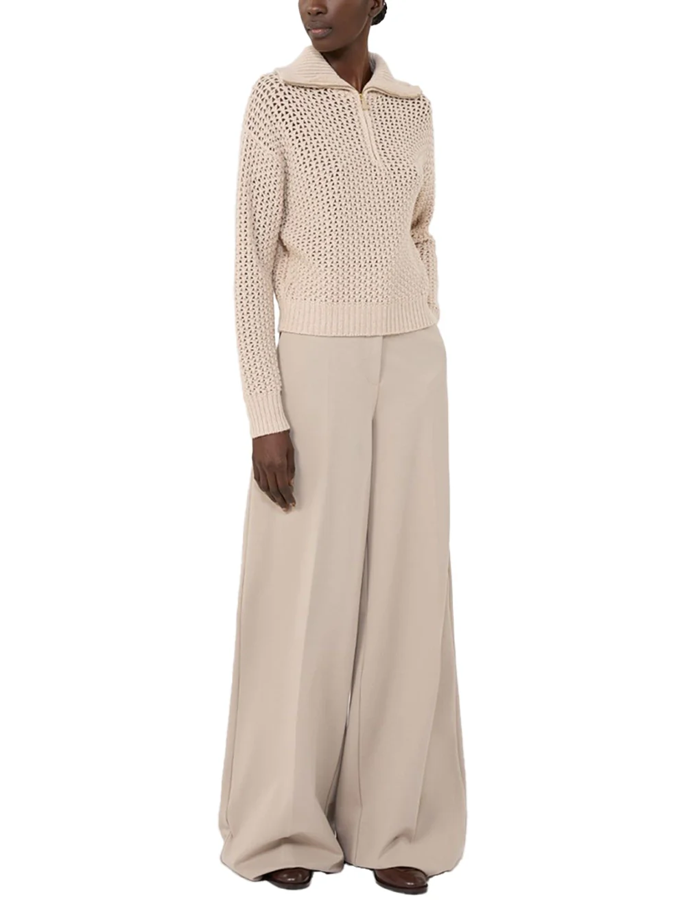 Max Mara Mxmtequila Sweater Albino - Image 2