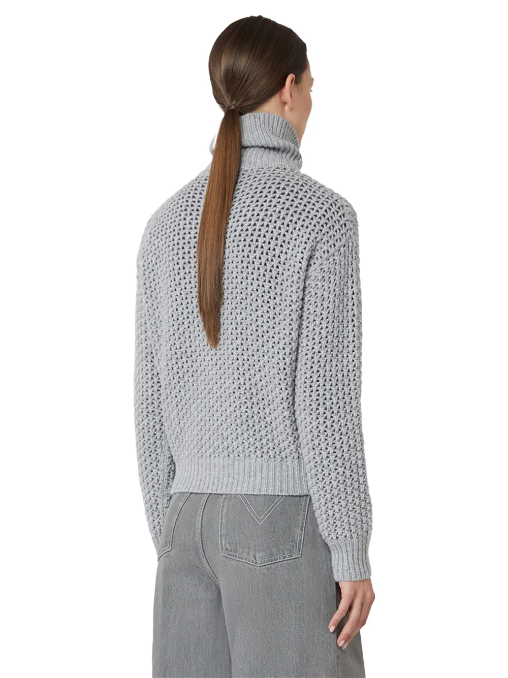 Max Mara Mxmtequila Sweater L Grey - Image 5
