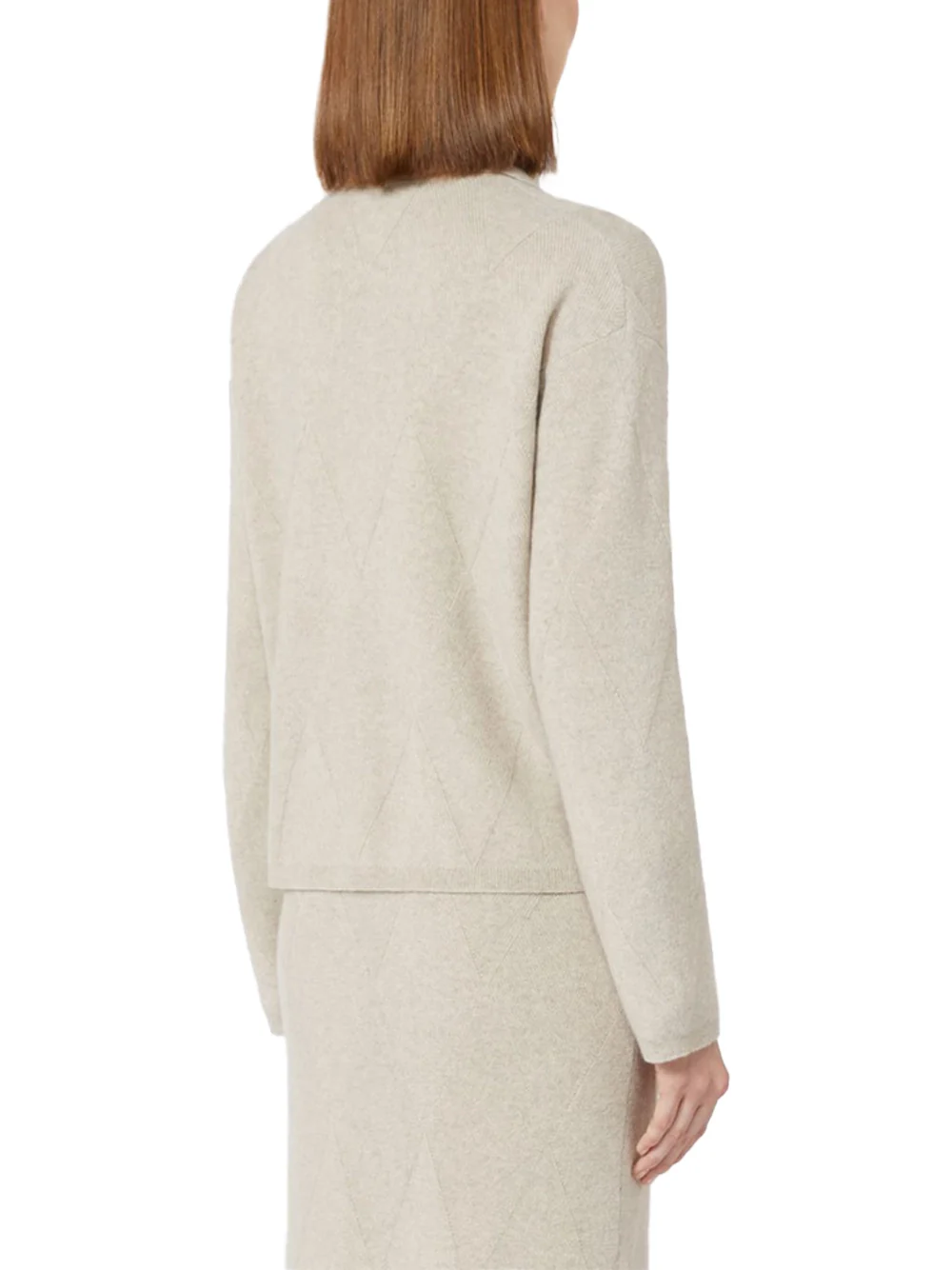 Max Mara Mxpbombo Cardigan Beige - Image 5