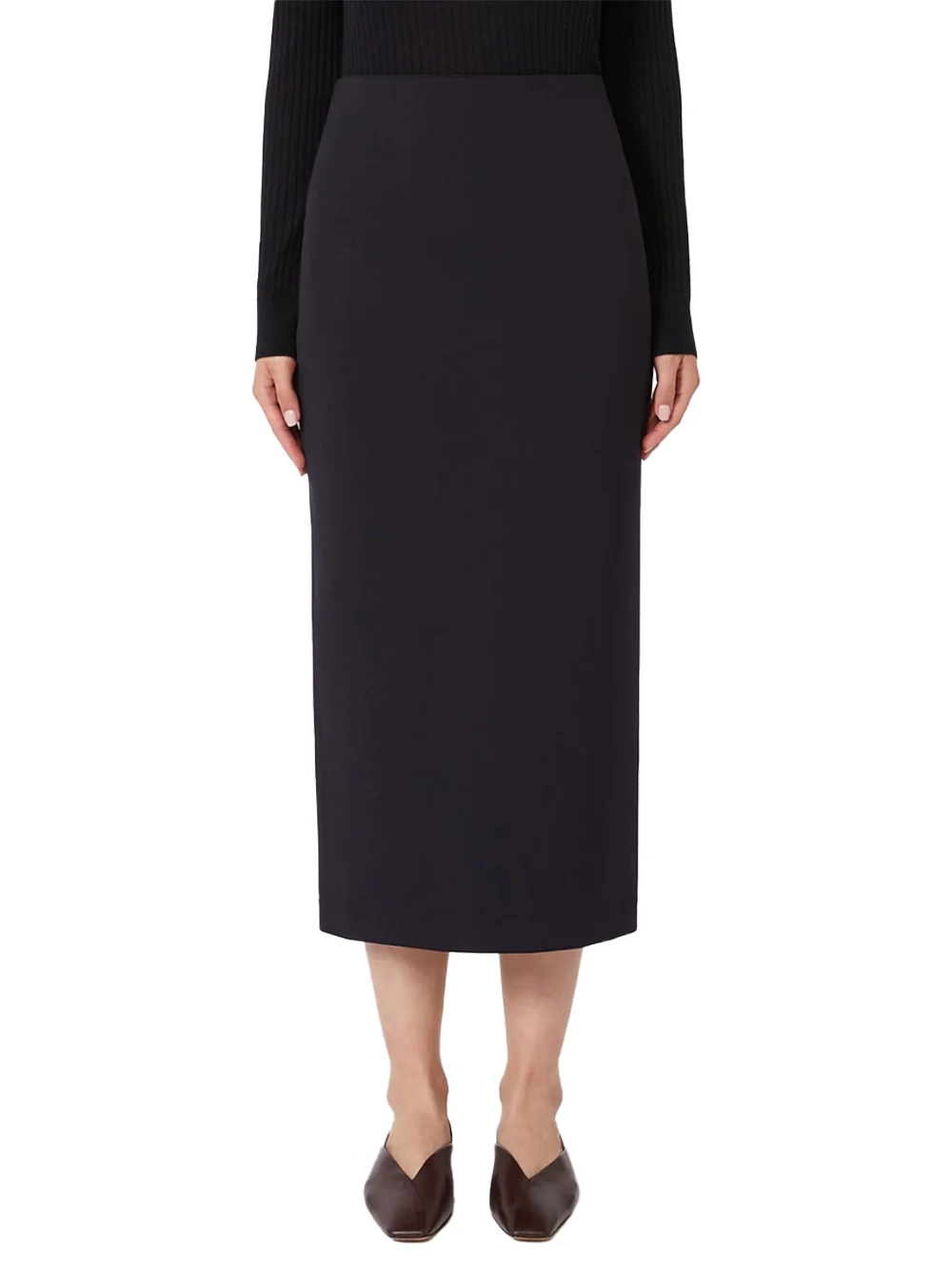 Max Mara Mxpbrandy Pencil Skirt Black - Image 3