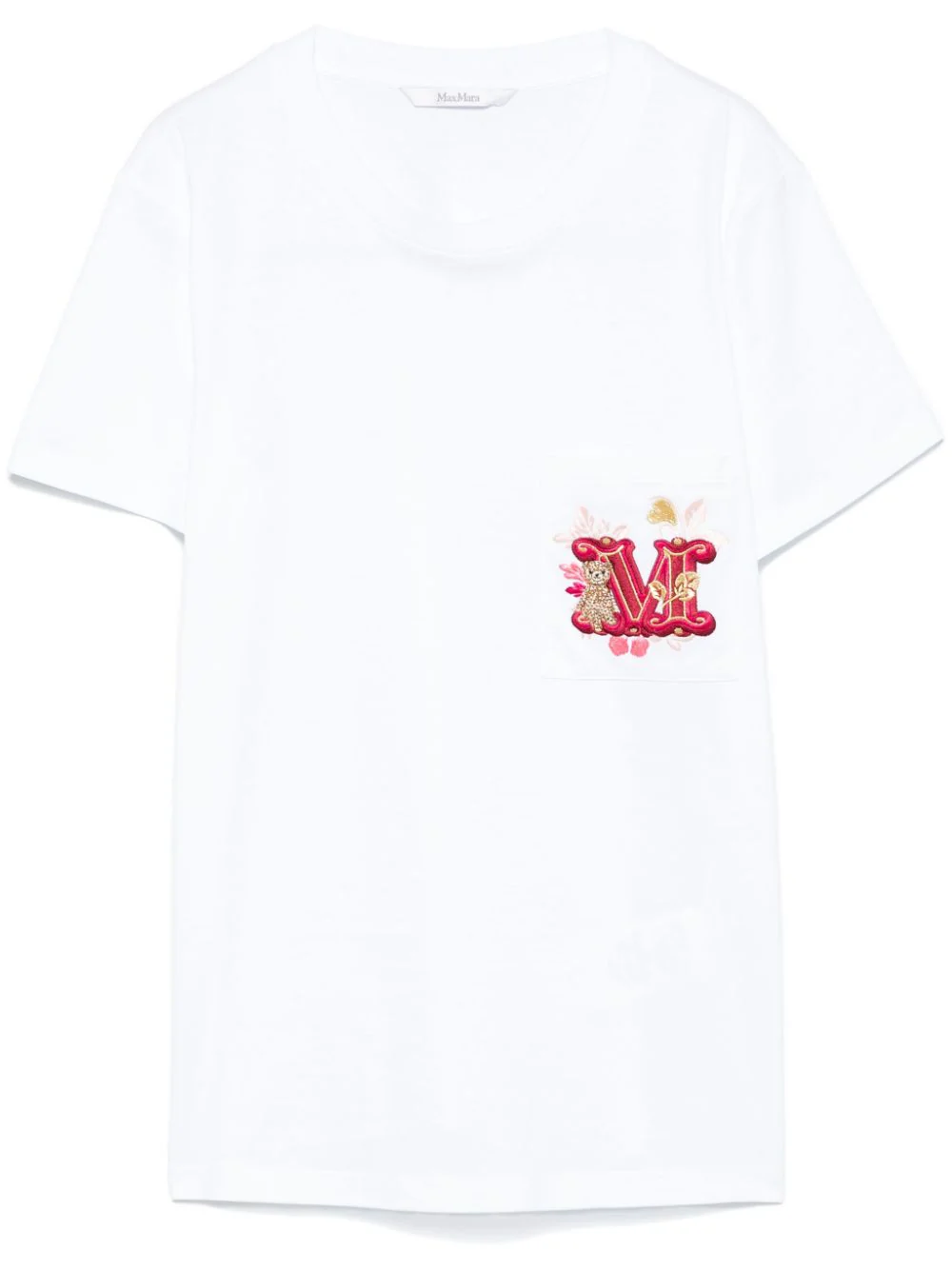 Max Mara Nunzio T-Shirt White - Image 4
